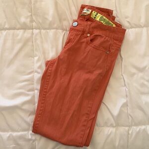 Indigo Rein Burnt Orange skinny jeans